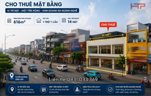 TPCT | MẶT BẰNG THƯƠNG MẠI NỔI BẬT - CƠ HỘI KHAI THÁC VỊ TRÍ ĐẮC ĐỊA, MẶT TIỀN RỘNG 