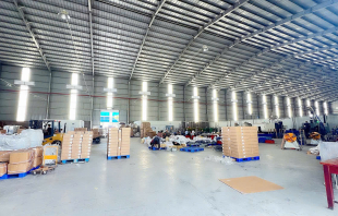 Cho thuê kho tại Long An mới xây - Diện tích 5.000m2 đầy đủ PCCC, điện 3pha. Giá thuê 60.000/m2/tháng