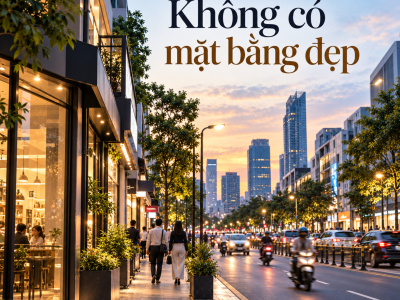KHÔNG CÓ MẶT BẰNG ĐẸP?